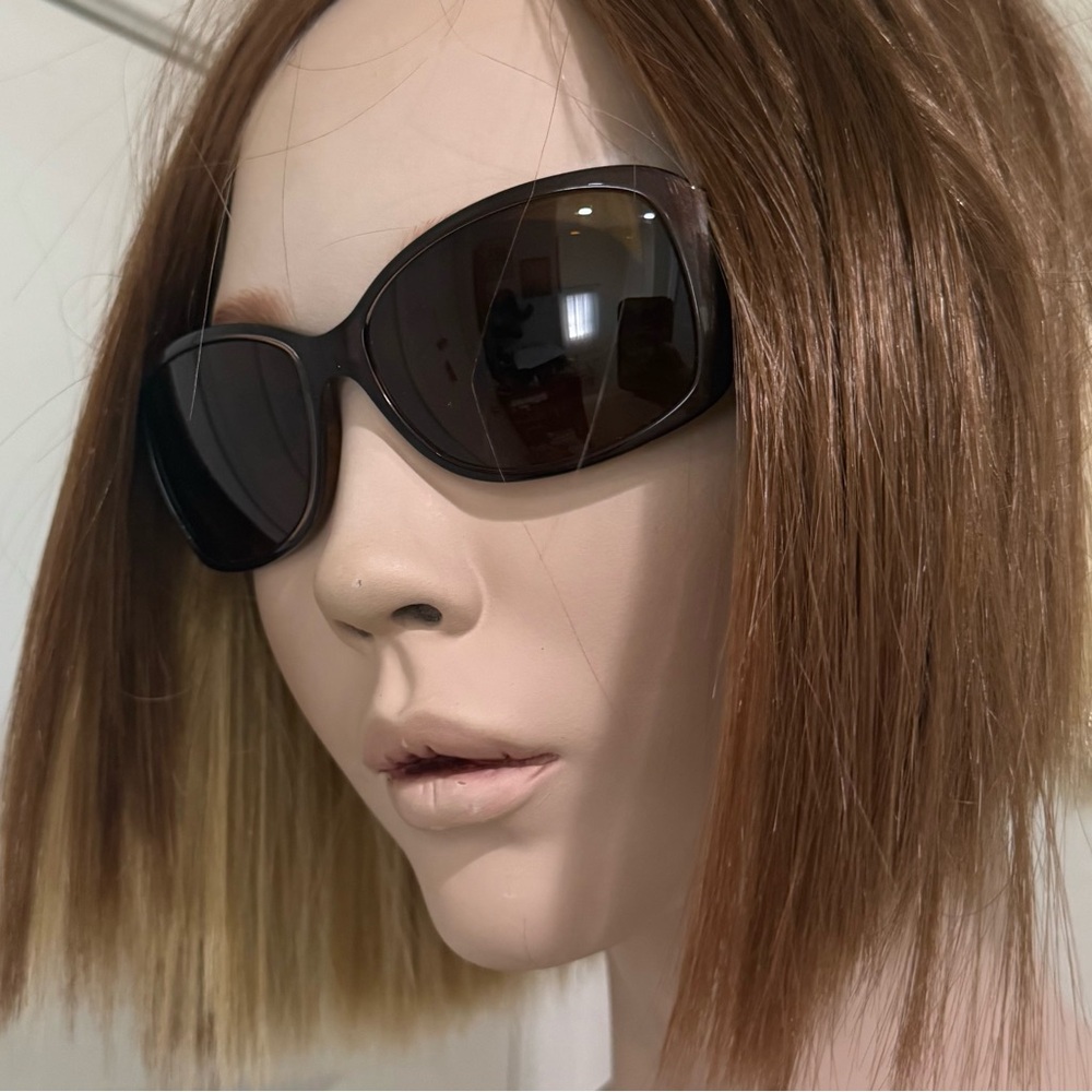 COACH S3005 Brown Gold Logo Arm -125/150? Nearsighted RX Prescription Sunglasses - Picture 3 of 16